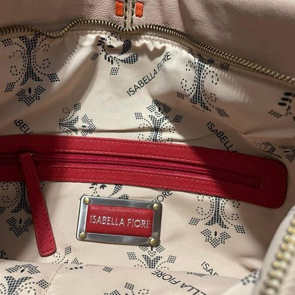 Isabella Fiore Handbag Crossbody Shoulder Satchel Embroidered Embellished - Picture 7 of 7